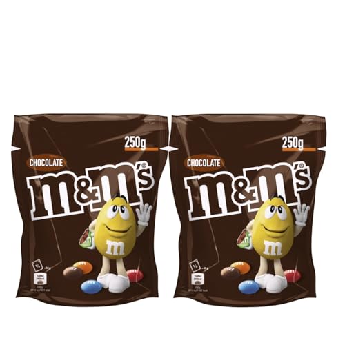 M&M'S Chocolate 2x 250g Schokolinsen mit Zuckerüberzug Schokolade von M&M'S