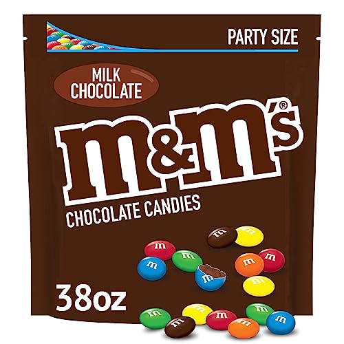 M&M'S Milchschokolade, Süßigkeiten, 1,2 l, Partygröße von M&M'S