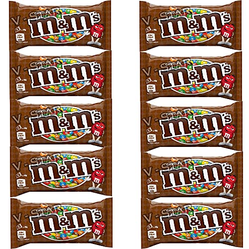 M&M'S Schokoladentüten 10 x 45 g ORIGINAL von M&M'S