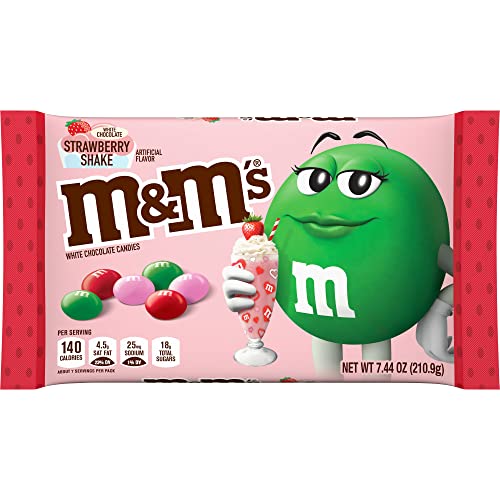 M&M'S Weißer Schokoladen-Erdbeer-Shake, Valentinstag, 210 ml von M&M'S