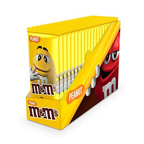 M&M Schokolade Riegel Peanut 16 x 165 gram von M&M'S