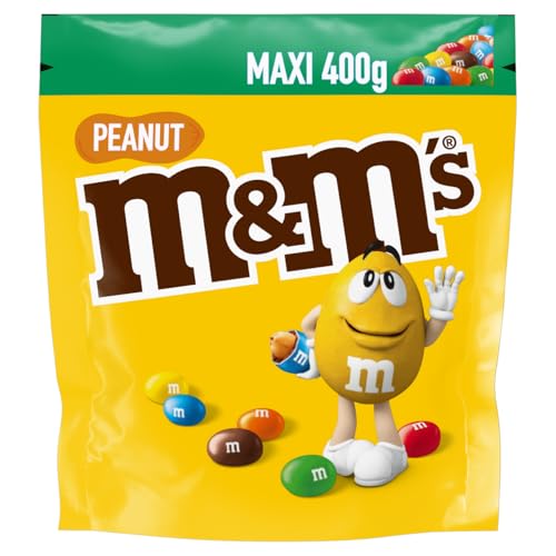 M&M's Erdnuss Standbeutel 400g von M&M'S