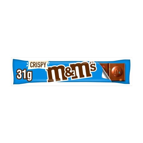 M&M's Knusprige Stücke und Milchschokoladenriegel, 31 g x 24 Riegel von M&M'S