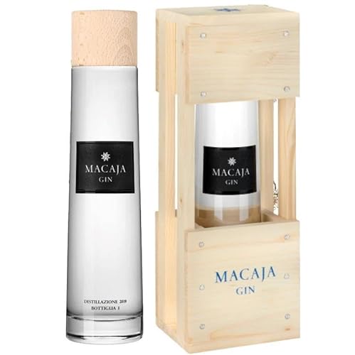 MACAJA GIN 50 CL IN HOLZ von MACAJA