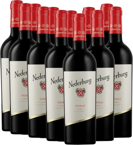 1791 Shiraz Nederburg Rotwein 12 x 0,75l VINELLO - 12 x Weinpaket inkl. kostenlosem VINELLO.weinausgießer von MACK & SCHÜHLE AG