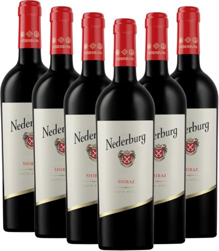 1791 Shiraz Nederburg Rotwein 6 x 0,75l VINELLO - 6 x Weinpaket inkl. kostenlosem VINELLO.weinausgießer von MACK & SCHÜHLE AG