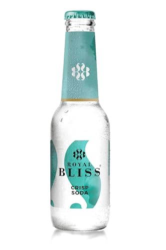 Royal Bliss Soda Glasflasche, 200 ml, 24 Stück von MADALO