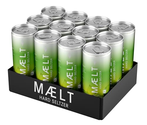 MAELT Hard Seltzer Limette-Sizilianische Zitrone/vegan, keto, glutenfrei/inkl. 3.00 Pfand (12 x 0.33 l) von MAELT