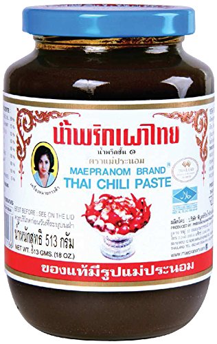 Maepranom Chilipaste in Öl, 6er Pack (6 x 513 g) von MAEPRANOM