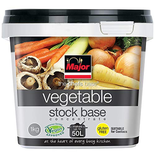 Major Gluten Free Concentrated Vegetable Stock Base - Pack Size = 1x1kg von MAJOR