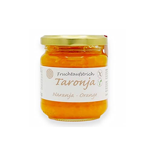 MALLORCA GUSTO - TARONJA Leckerer, handgemachter Orangen Fruchtaufstrich aus Mallorca Spanien (212g) von MALLORCA GUSTO