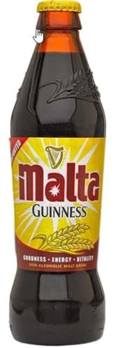 MALTA GUINNESS - Alkoholfreies Malzgetränk, 24er pack (24 X 330 ML) von MALTA GUINNESS