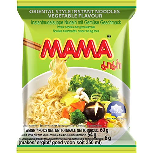 MAMA - Instant Nudeln Gemüse - 10 X 60 GR - Multipack von MAMA