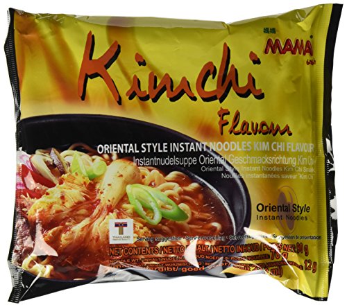 MAMA Instant Nudeln Kimchi Jumbo 90g, 1er Pack (1 x 90 g) von MAMA