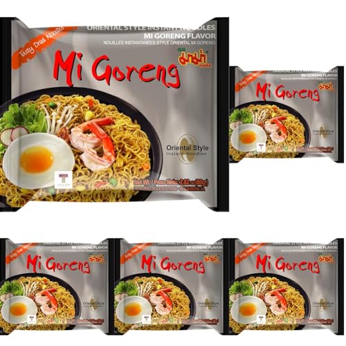 MAMA - Instant Nudeln Mi Goreng - (1 X 80 GR) (Packung mit 5) von MAMA