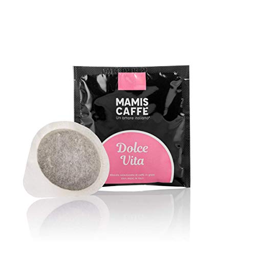 Mamis Caffè Dolce Vita (150X7gr) - Ganze Espressobohnen Mittel Gerösteter Kaffee mit leichter Süße - Italienischer Espresso mit dicker Crema - Perfekt als Cappuccino oder Latte Macchiato von MAMIS CAFFÈ Un amore italiano