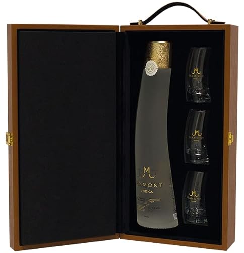 Mamont Vodka Luxus Geschenkverpackung I Single Estate Vodka traditionell hergestellt in Sibirien I Gold-Gewinner Outstanding Vodka IWSC 2020 | Weicher Geschmack | 700ml | 40% vol. von MAMONT