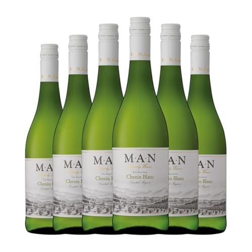 MAN Free Run Steen Chenin Weiß 75 cl Weißwein (Karton mit 6 Flaschen von 75 cl) von MAN Familiy Wines