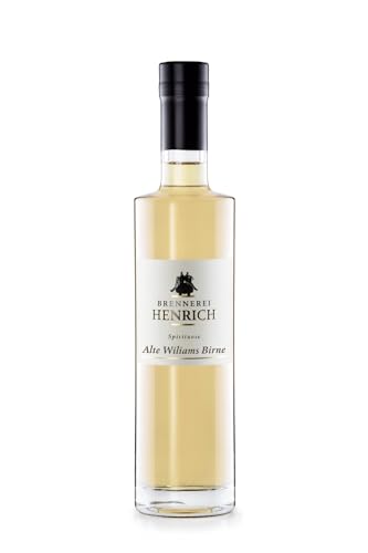 Alte Williams Birne Spirituose - Milde Williams Birne - Milder Obstschnaps - Brennerei Henrich - 38% vol (Alte Williams Birne, 1 x 0,7 L) von MANDARINA