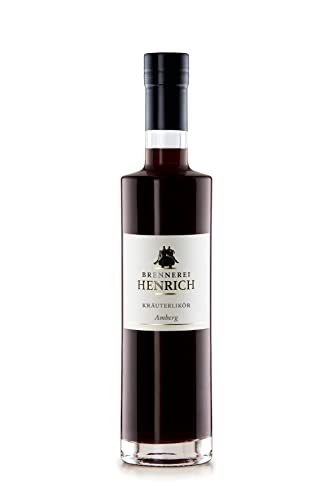 Amberg Kräuter Likör 0,5 L - 35% vol | leicht-fruchtig, kräutrig | Premium Kräuterschnaps | traditionelles Familien Rezept von der Oma | handcrafted herbs liqueur von MANDARINA