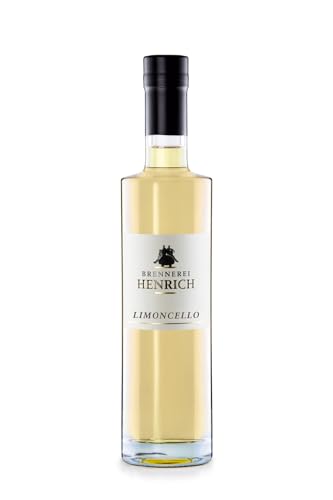 Limoncello Likör - Erfrischender Zitronen-Likör aus Hessen - Brennerei Henrich, ideal als Geschenk & für Cocktails, handcrafted Citrus liqueur von MANDARINA