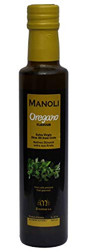 Oregano griechisches Olivenöl MANOLI Kreta 250ml Oliven Öl Oregan Salate Gemüse Fleisch Pizza würzen von MANOLI