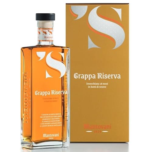 S MANTOVANI GRAPPA RISERVA INVECCHITA 18 MONATE 70 CL von MANTOVANI