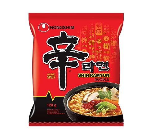 MAOMAO® Nong Shim 10er Instant Nudeln | 10er Pack Shin Ramyun 120g von MAOMAO