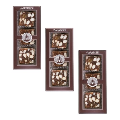 Marabissi® | Handwerkliches Gebäck | Panforte Margherita Häppchen - 3 x 110 Gr | Handwerker Panforte Margherita von MARABISSI