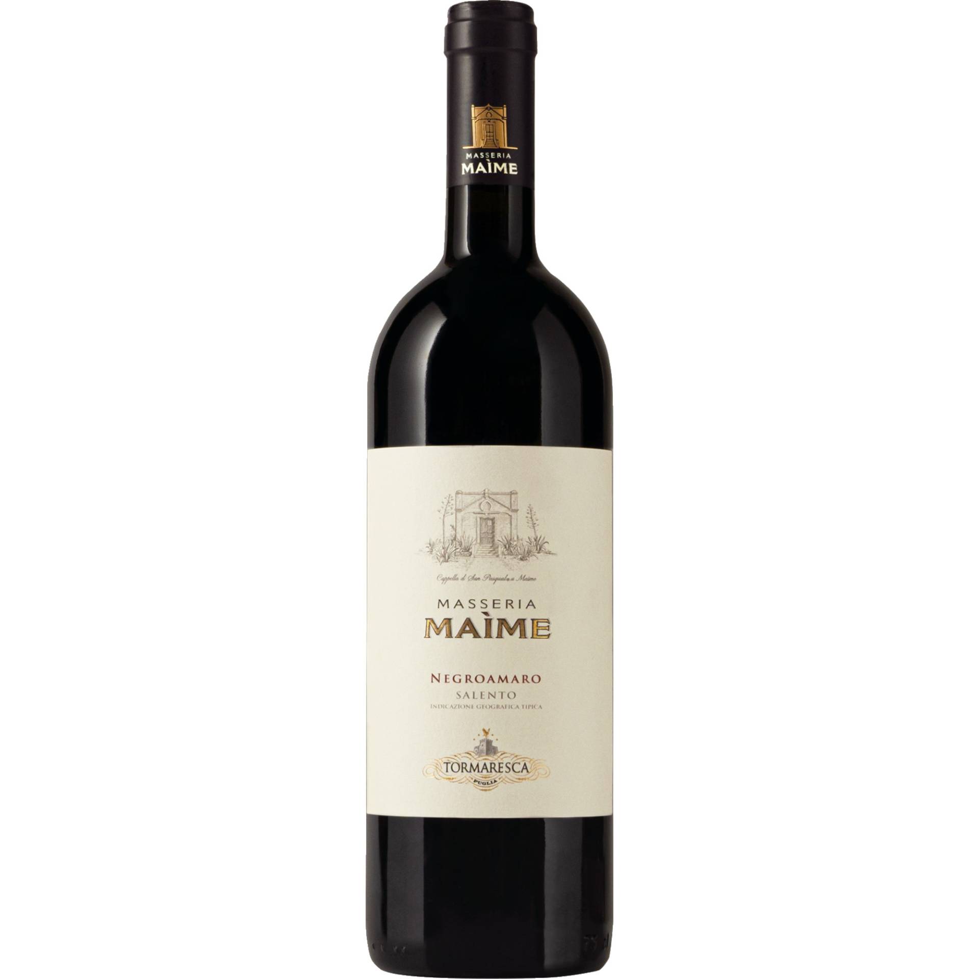 Masseria Maime Tormaresca, Salento IGP, 1,5 L, Holzkiste, Apulien, 2016, Rotwein von MARCHESI ANTINORI S.p.A., IT-50123 Firenze