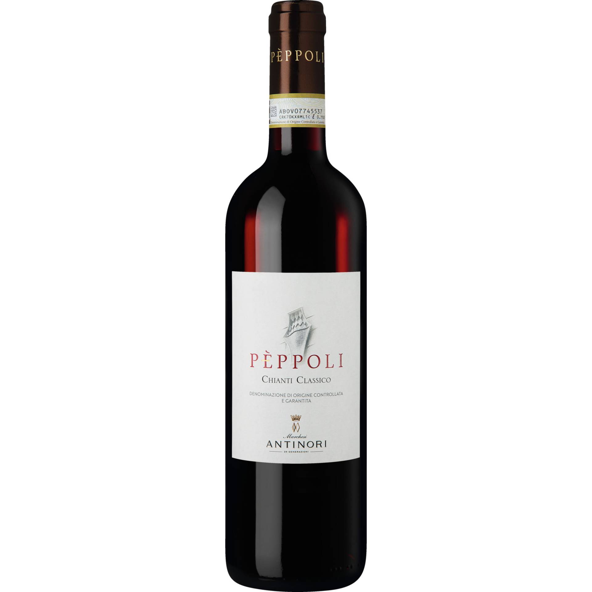 Pèppoli, Chianti Classico DOCG, Toskana, 2022, Rotwein von MARCHESI ANTINORI S.p.A.,50123,Firenze,Italien