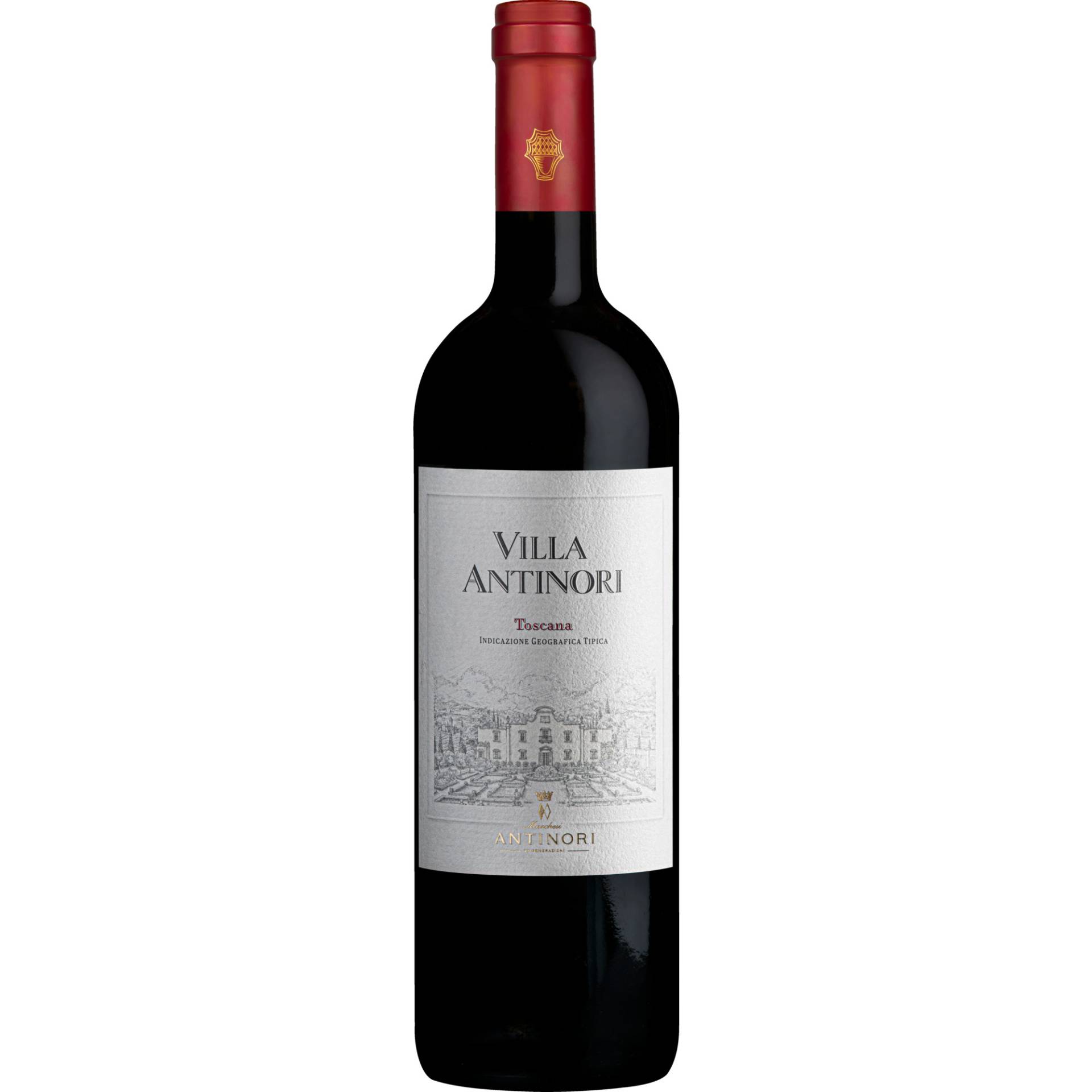 Villa Antinori Rosso, Toscana IGT, Toskana, 2022, Rotwein von MARCHESI ANTINORI S.p.A.,50123,Firenze,Italien