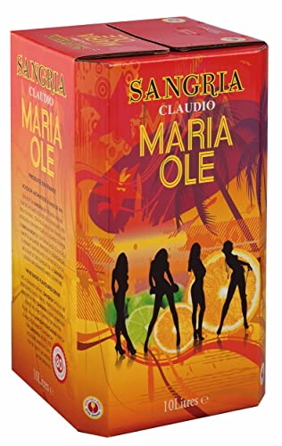 MARIA OLE - Rotwein Sangria 10L Bag in Box (1 x 10L) von MARIA OLE