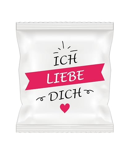 Gummibärtütchen mit je 10g leckerer Fruchtgummis (Ich Liebe dich, 10 Stück) von MARIP