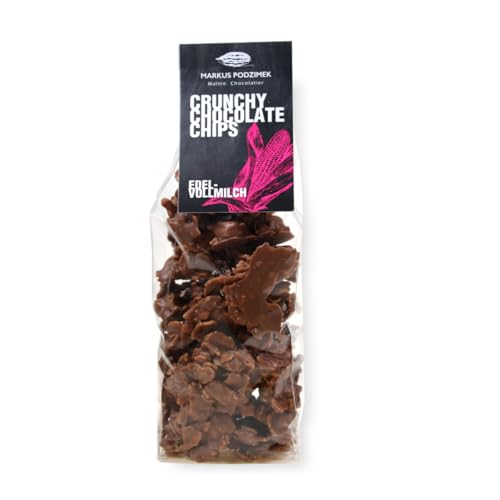 das.naschwerk Crunchy Chocolate Chips Vollmilch von MARKUS PODZIMEK MAITRE