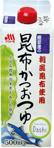 MARUTOMO Dashi, Konbu and Katsuo, Flüssig Würzmittel - 1 x 500 ml von MARUTOMO