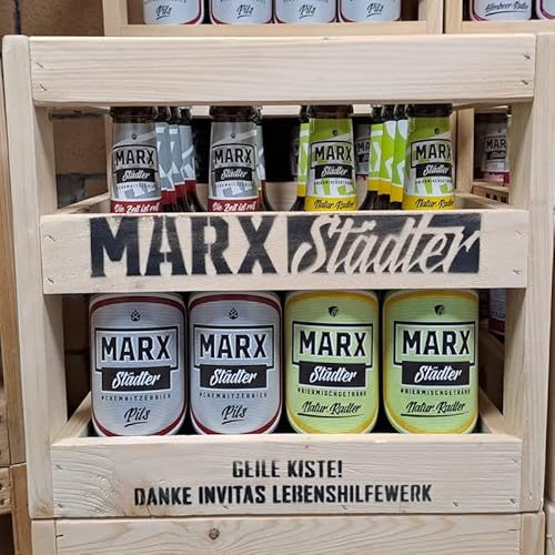 MARX Städter Kasten gemischt Natur-Radler + Pils je 8 x 0,33 l (inkl. 5,78 Pfand) von MARX Städter