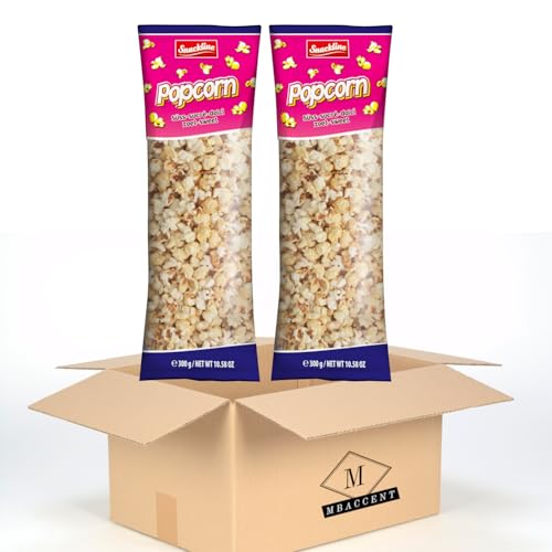 2x Popcorn Süß 300g (600g) + MBAccent Versandschutzpackung von MBAccent