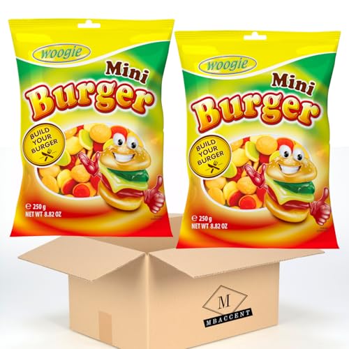 2x Woogie Mini Burger (2x250g) (500g) + MBAccent Versandschutzpackung von MBAccent