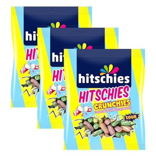 3x Hitschies Crunchies Sour Mix (3x75g) (225g) von MBAccent