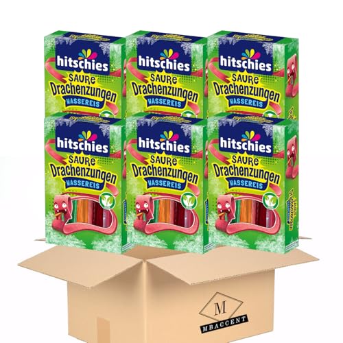 6x Hitschies Saure Drachenzungen Wassereis Set Hitschler 6x400ml (2400ml) by MBaccent + MBAccent Sticker von MBAccent