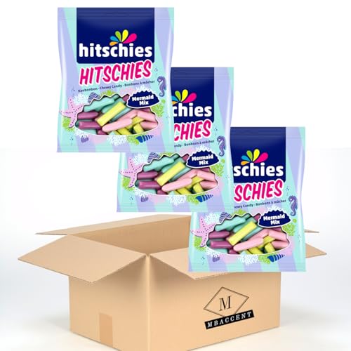 Hitschies 3x Mermaid Mix 3x 125g (375g) by MBaccent + MBAccent Versandschutzpackung von MBAccent