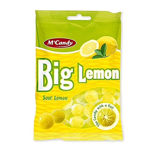 M'Candy Big Lemon | Bonbons mit Zitronengeschmack | 150g von MCandy