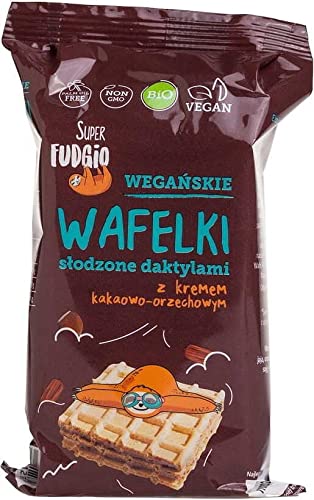 Waffer Mit Kakao-nuss-creme Gesüßt Mit Bio-daten (4 X 30 G) 120 G - Me Gusto (Super Fudgio) von ME GUSTO