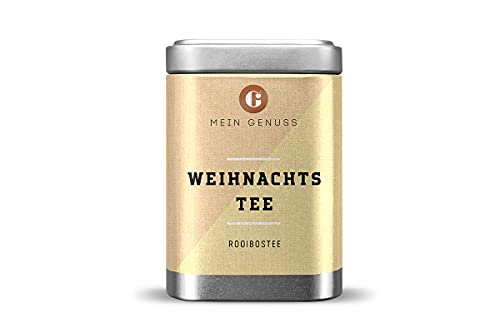 MEIN GENUSS Weihnachtstee Rooibostee - Weihnachtliche Teemischung - Frei von Koffein - Füllmenge: 65 g von MEIN GENUSS