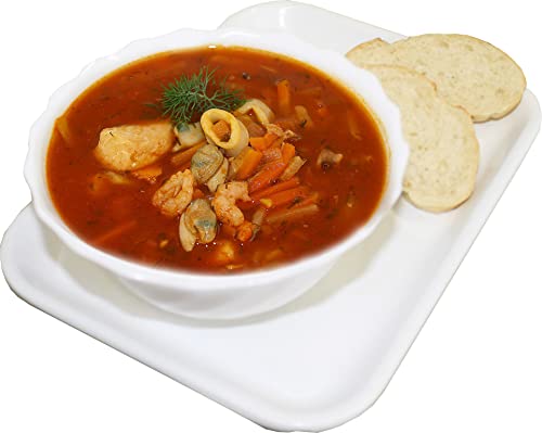 Fisch frisch Soljanka Suppe | Hausmacher Fischsoljanka Wels und Barsch | Fertigsuppe mit Fisch aus Deutschland | Fischsuppe mit Gemüse Tomate, Gurke, Zwiebel von MEISTER'S