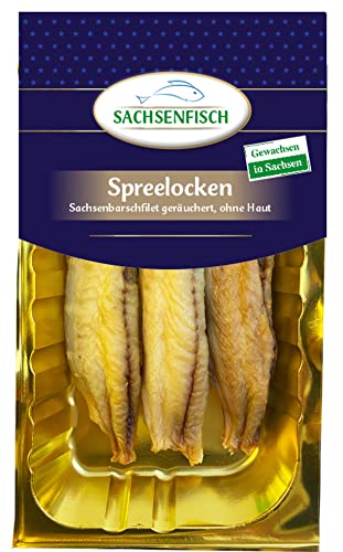 Räucherfisch Barsch geräuchert | Feinkost Fisch naturbelassen | Barsch frisch aus dem Räucherofen | Deutsches Fischfilet Fertiggerichte handfilitiert ohne Haut (Barschfilet natur) von MEISTER'S