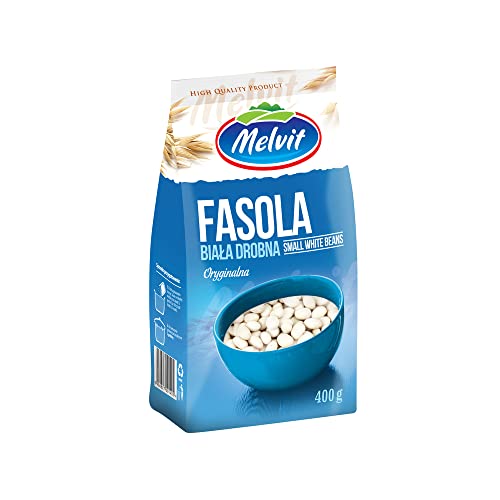 Melvit Kleine weiße Bohnen / Fasola Biala Drobna 400 g von MELVIT