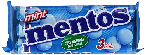 Mentos Mint 3 Rollen, 114g von MENTOS