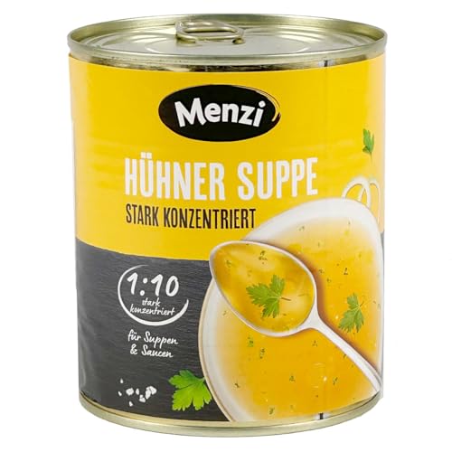 Hühnersuppe 1:10 von MENZI, 800ml von MENZI